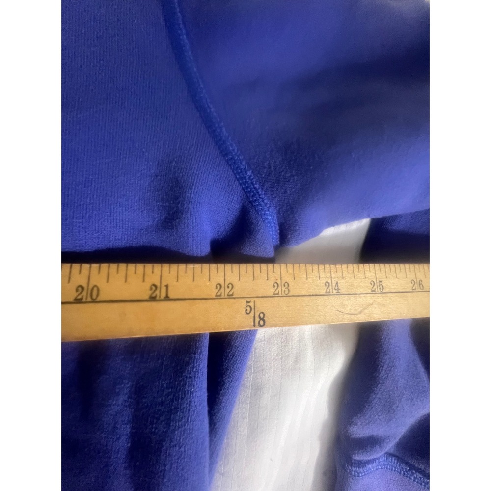 Polo Ralph Lauren Mens Large Royal Blue Fleece Hoodie Embroidered Pony Logo L - Picture 6 of 8